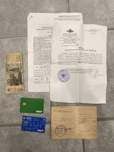 Trophy russian KIA Medical and other documents - Ukrainian War Trophies