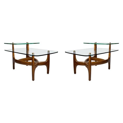 Pair of Gilt Metal and Mercury Glass End Tables at 1stDibs | mercury ...