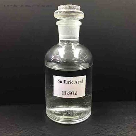 98% Concentration Sulfuric Acid H2so4 - Sulphuric Acid and 98% ...