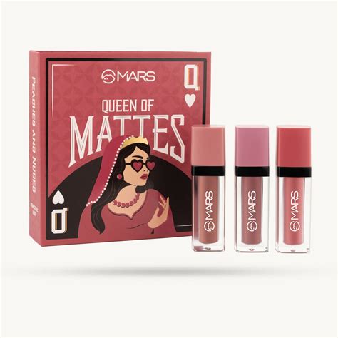 Buy MARS Queen of Mattes Liquid Lipsticks Box Set of 3 – MARS Cosmetics