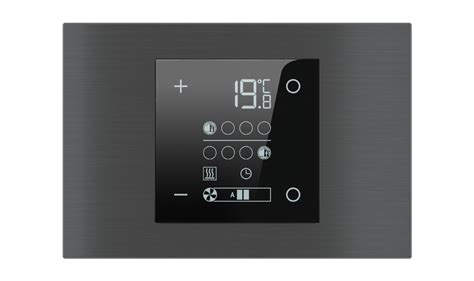 Room temperature controller 71 series for rectangular wall box | Ekinex