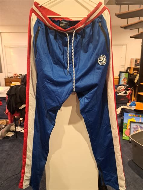 Julius Erving "Dr J" Men's 3XL Red And Blue Sweatpan… - Gem