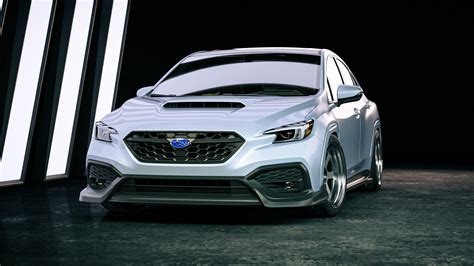 VB WRX Front Lip Polyurethane - Illumaesthetic