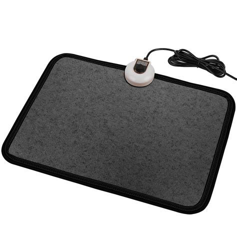 OLYDON Electric Heated Floor Mats Under Desk, Heated Foot Warmer - 230v ...