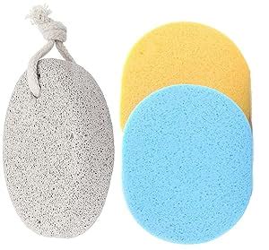 2pcs Facial Sponges, Daily Facial Cleansing Compressed Gentle Face ...