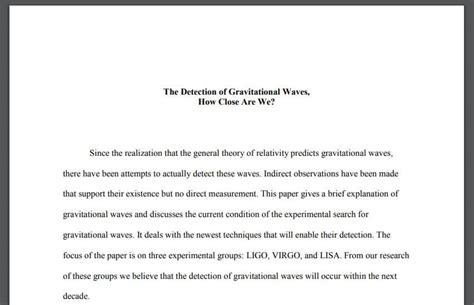 Image result for Term Paper Proposal Example