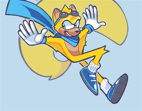 Download Ray The Flying Squirrel soaring through the sky Wallpaper ...