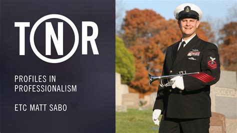 Profiles in Professionalism: Chief Electronics Technician Matt Sabo ...