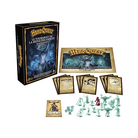 Acheter HeroQuest - Le Tourment de la Reine des Esprits - Hasbro - Jeux ...