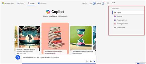 Get Bing AI Chat 的图像结果