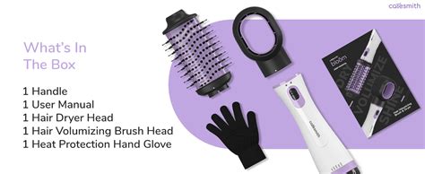 Caresmith Bloom 2 in 1 Hair Volumizer Brush + Hair Dryer | 1200 W ...
