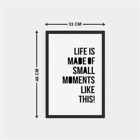 Buy Corsica Graphite Wooden Printed Picture Frame - 48x33cm from ...