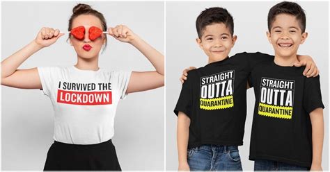 Shop For Quarantine Inspired Kids, Men And Women T-Shirts From Be Awara ...