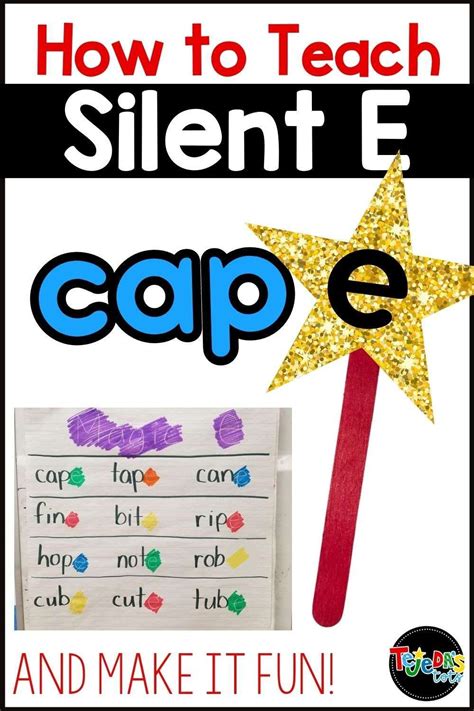 How to teach the silent e rule or magic e to your students - Artofit
