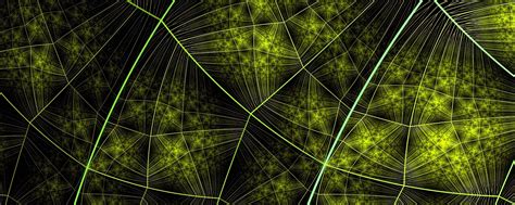Download wallpaper 2560x1024 patterns, lines, connections, green, dark ...