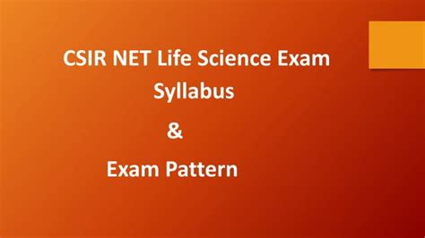 Image result for CSIR Net Life Science Syllabus
