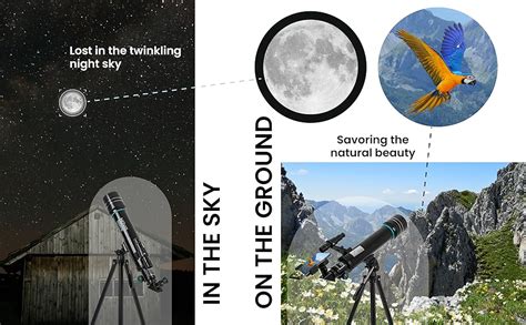 Buy Audavibe Professional 150x Refractor Telescope with Long Adjustable ...