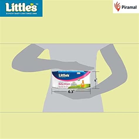 Buy LITTLE'S SOFT CLEANSING BABY WIPES (80 WIPES, LID PACK OF 12 ...