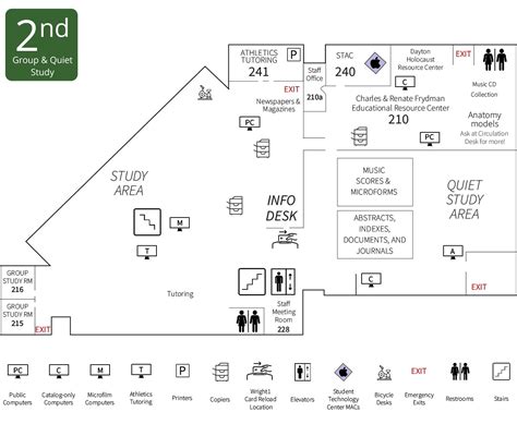 Floor Maps | Wright State University Libraries