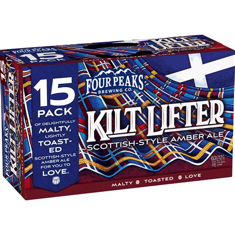 Four Peaks Kilt Lifter Ale Craft Beer Beer 15 ct; 12 oz | Shipt