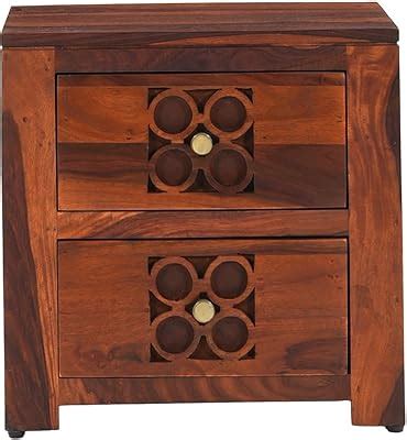 Furniturewallet Bedside Table For Bedroom | Wooden Bed Side Tables with ...