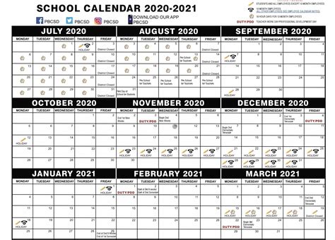Broward County Public School Calendar 2021 | School County Calendar