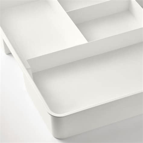 KUGGIS insert with 8 compartments, white - IKEA