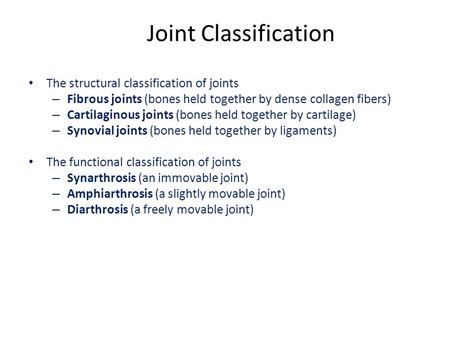 Three Types of Structural Classifications of Joints 的图像结果