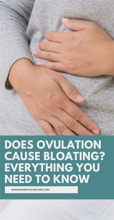 Does ovulation cause bloating? Everything you need to know - Run With ...