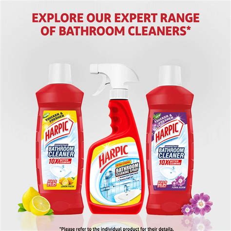 Buy HARPIC FLORAL BATHROOM CLEANER BOTTLE OF 500 ML Online & Get Upto ...