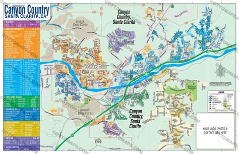 Santa Clarita Maps - FULL COLLECTION (Santa Clarita, Castaic, Newhall ...