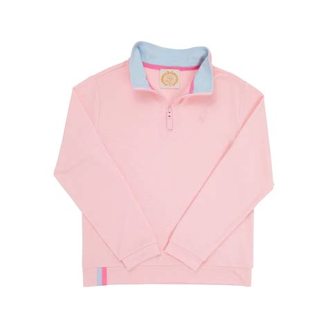 Prepletic hayword half zip - palm beach pink – Tugboat & The Bird