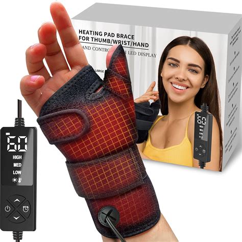 Buy sticro Wrist Thumb Brace Heating Pad for Arthritis and Carpal ...