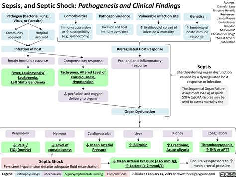 Sepsis, and Septic Shock: Pathogenesis and Clinical Findings | Calgary ...