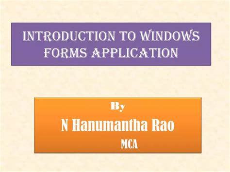 Windows Form Introduction 的图像结果