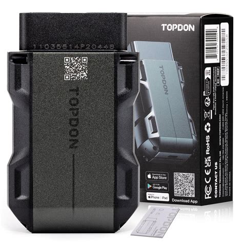 TOPDON TopScan Pro Mid-level Diagnostic Tool 13 Reset Functions Supports FCA Renault Nissan Unlock