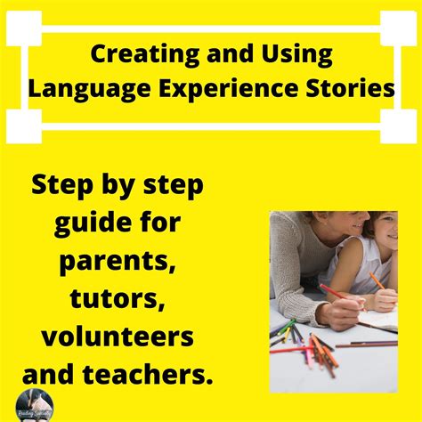 Language Experience Approach to Teaching Reading for Teachers, Paras ...