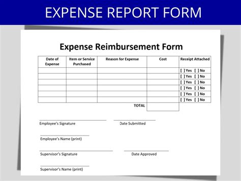 Best Travel Expense Reimbursement Form Template Excel Example | Minasinternational