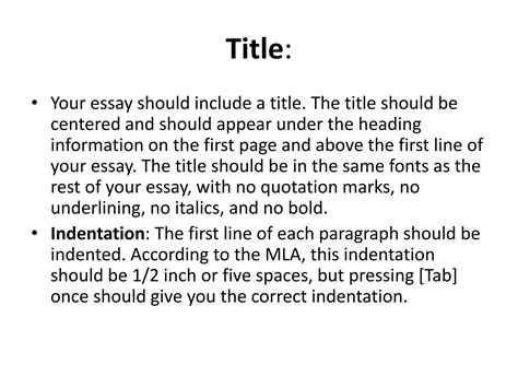 Image result for Proper Essay Format Example