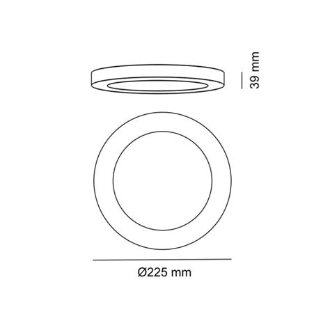 LED Ceiling Downlight Know (18W) - CristalRecord - Wonderlamp.shop