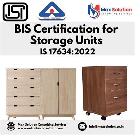 BIS Certification For Storage Units- IS 17634: 2022 in New Delhi | ID ...
