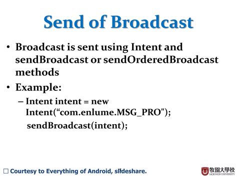 Android Broadcast Receiver Tutorial 的图像结果