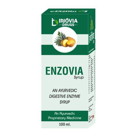 Enzovia - An ayurvedic Digestive Enzyme Syrup - Innovia Drugs