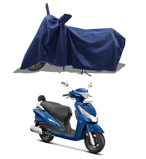 ROMEIZ - Two Wheeler - Scooty - Bike Cover for New Hero Destini 125 ...