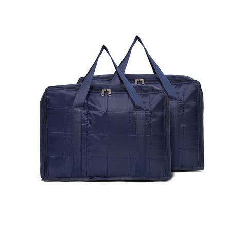 Buy HOSTA HOMES 2 Under Bed Storage Parachute Material Zipper Bag Blue ...