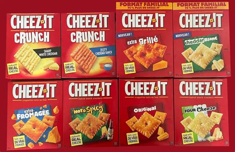 Cheez It Flavors