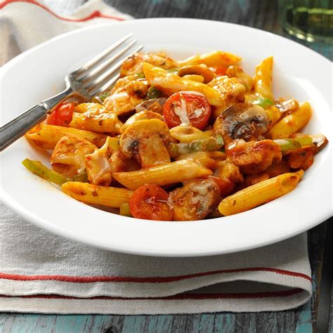 Italian Chicken and Penne Recipe | Taste of Home