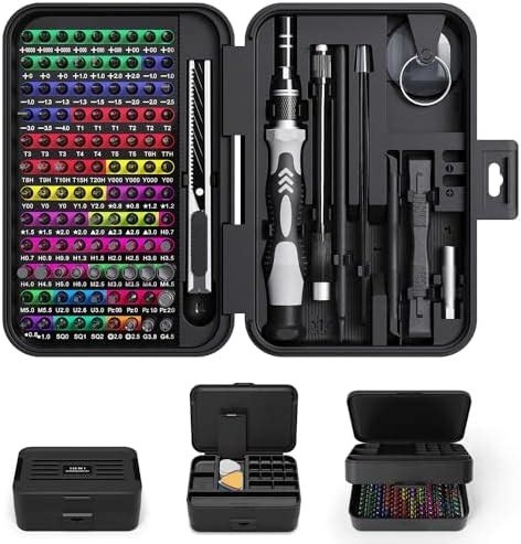 YOYSUN Mini Precision Screwdriver Set with Color-coded Identification ...