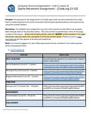 Image result for Code.org Sprite Movement 7