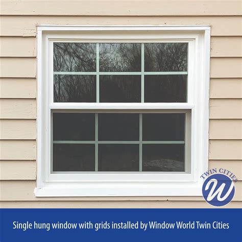 Single Hung Windows by Window World Twin Cities
